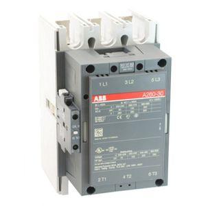 ABB 1SFL551001R8011 Contactor, A300-30-11, 220 to 230V, 90kW, 1 NC + 1 NO, 3 pole, 50/60Hz, screw terminal, قواطع, kenalan, контактор, catalog data sheet